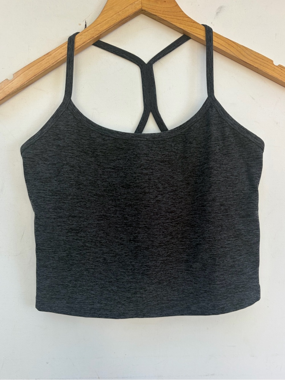 Beyond Yoga Heathered Space Dye Crop Top